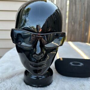 Vintage Oakley Gascan Wrap Sunglasses Tortoise Shell Frame with case